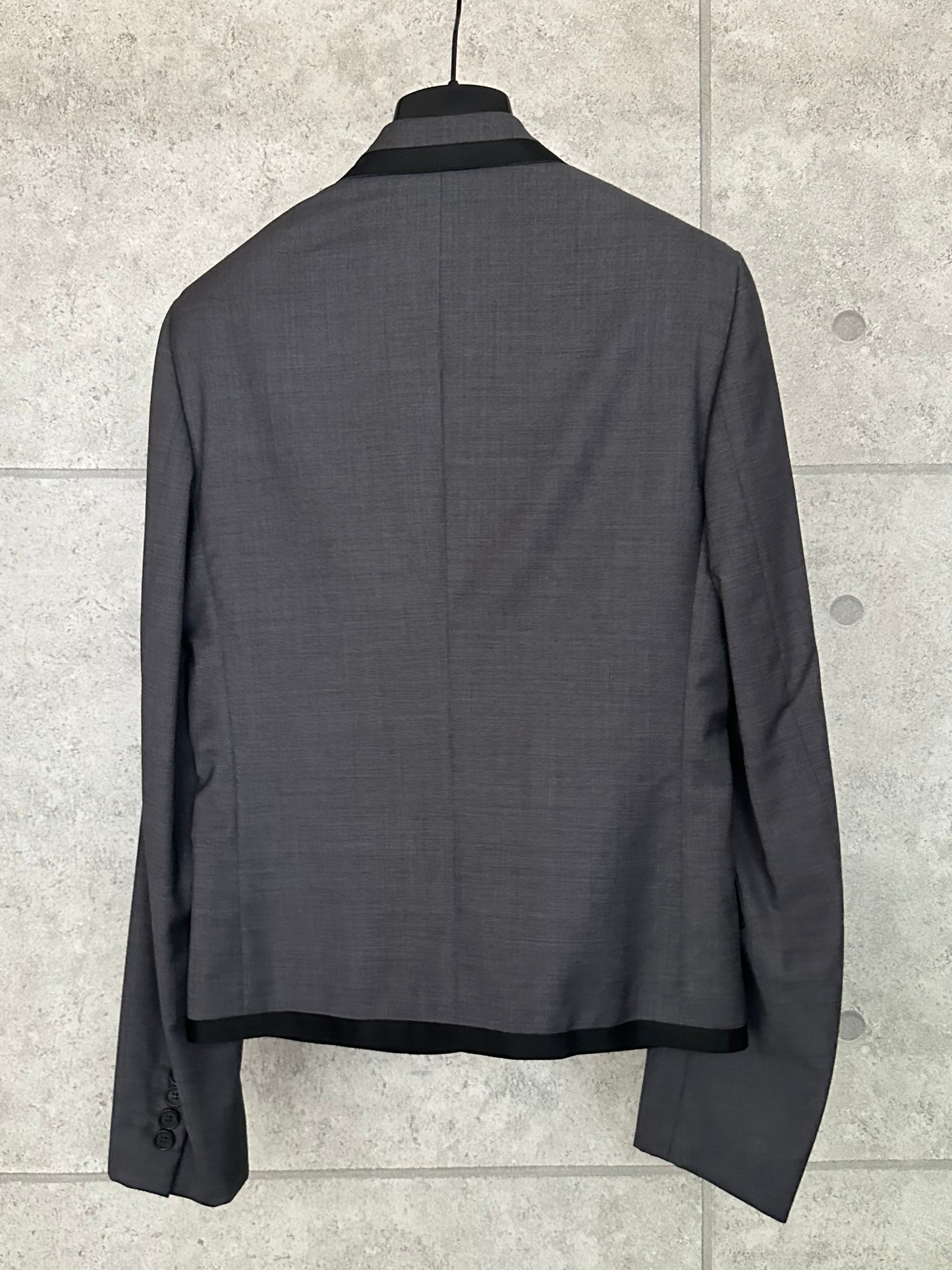 Dior homme 05ss piping Tailored Jacket (gray)