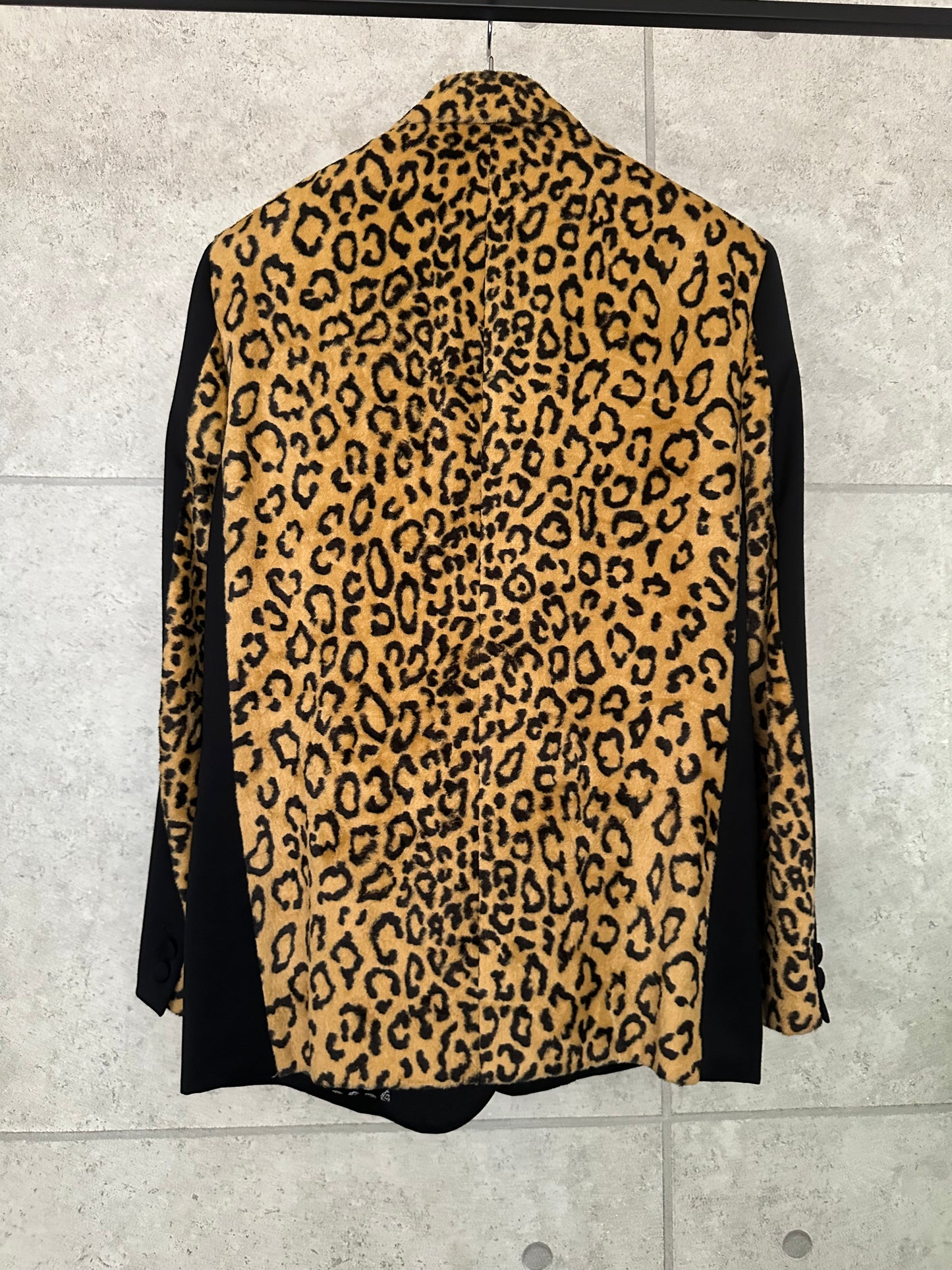 Number(n)ine 04ss school jacket leopard