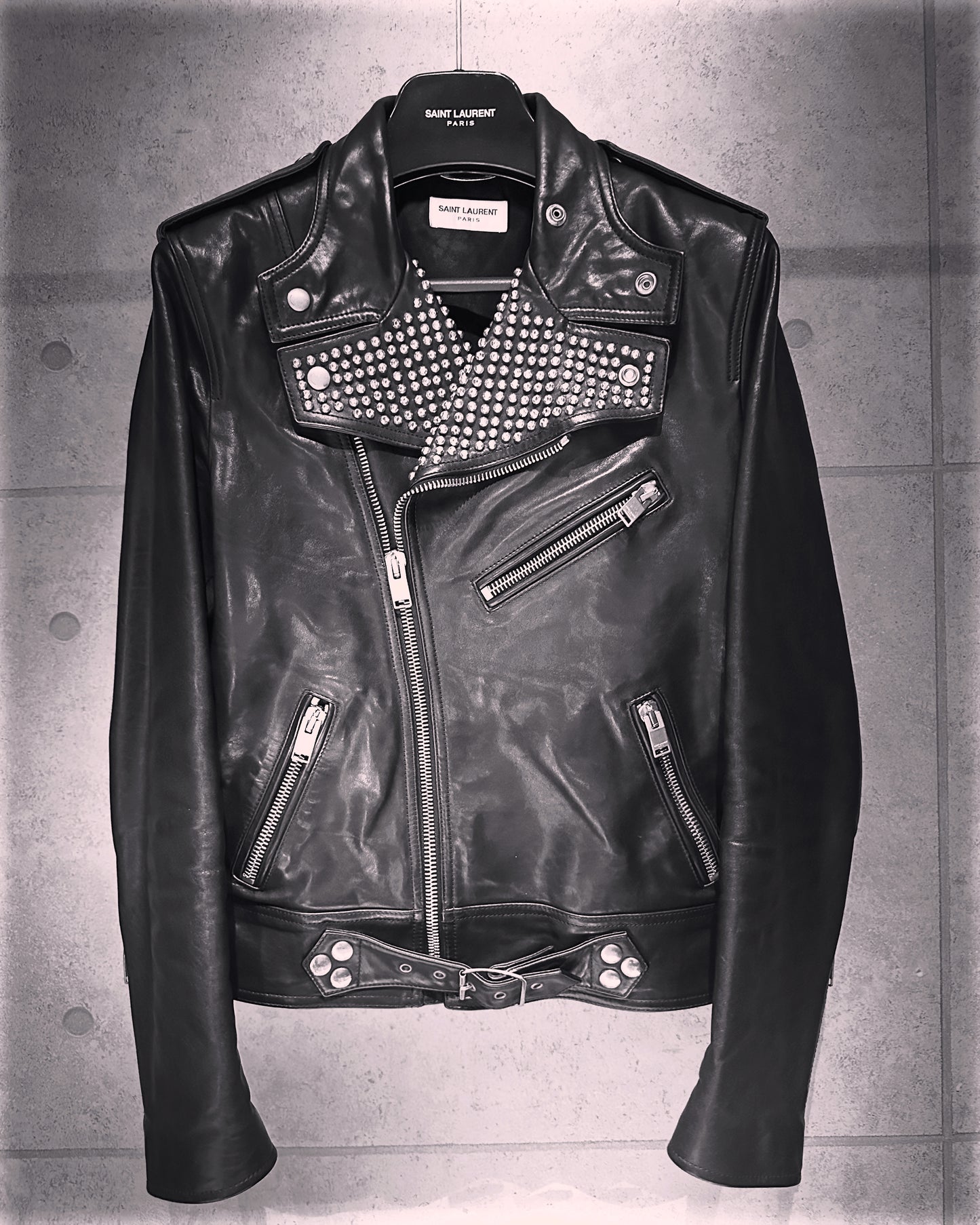 Saint Laurent Paris 14aw Studded Riders