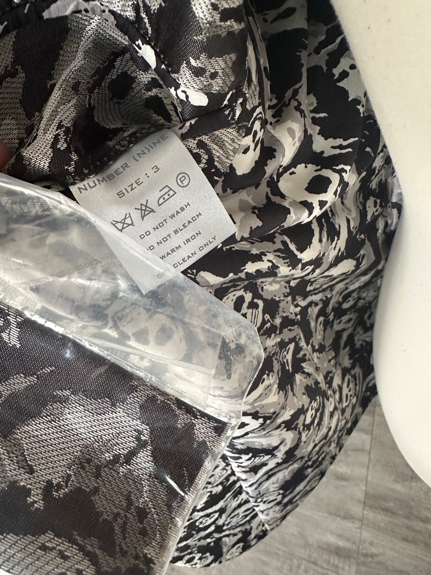 Number(n)ine 2001ss Skull Jacket