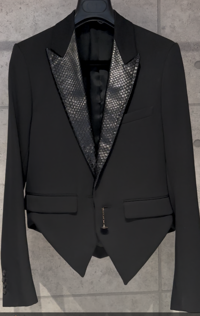 DiorHomme 04ss Strip期 パイソンテディジャケット