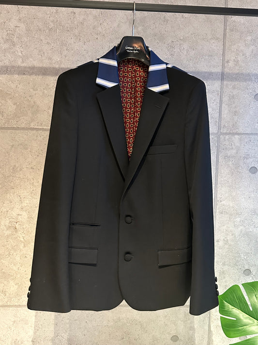 Number(n)ine 03aw school jacket blue