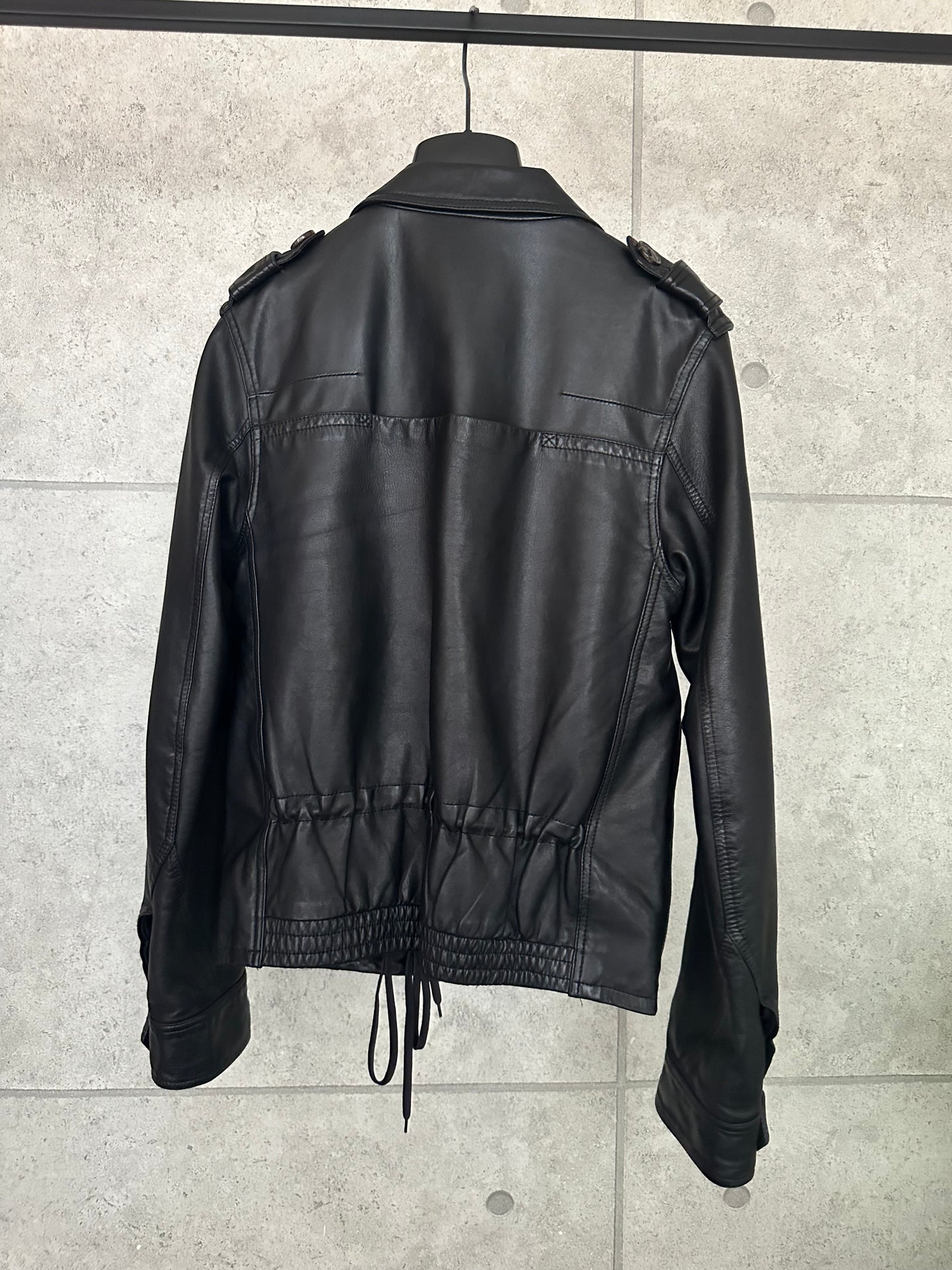 Dior homme 05ss   F2 Leather Jacket
