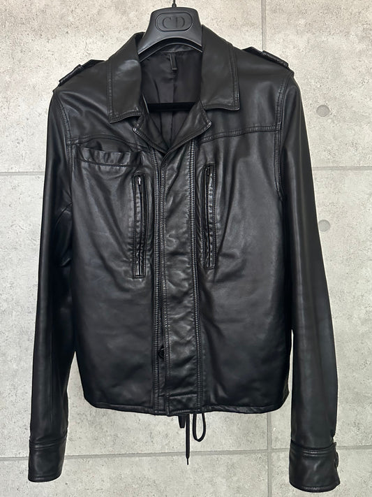 Dior homme 05ss   F2 Leather Jacket
