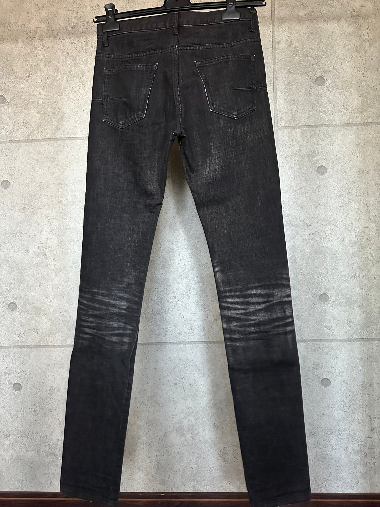 Dior homme 03aw black denim jeans 26inch