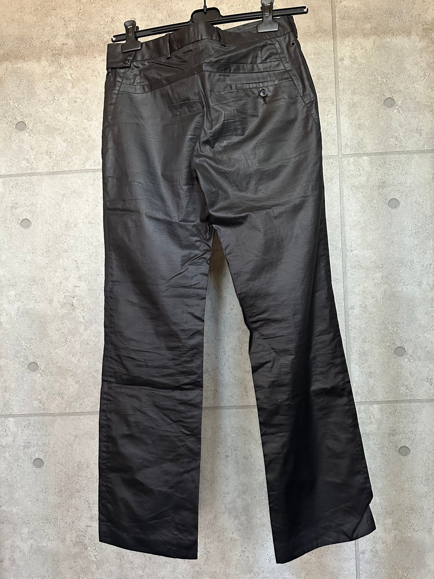 Dior homme 04ss blackcoating pant 44inch