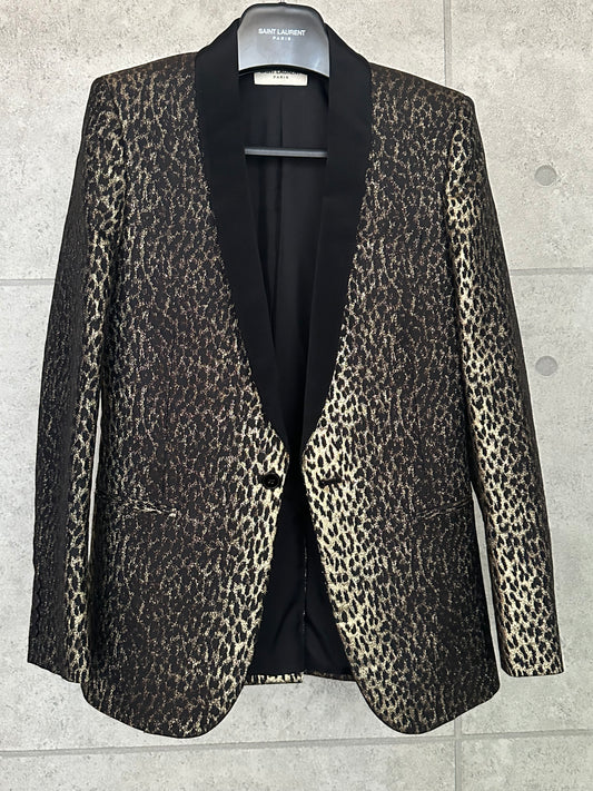 Saint laurent Paris 14aw leopard jacket