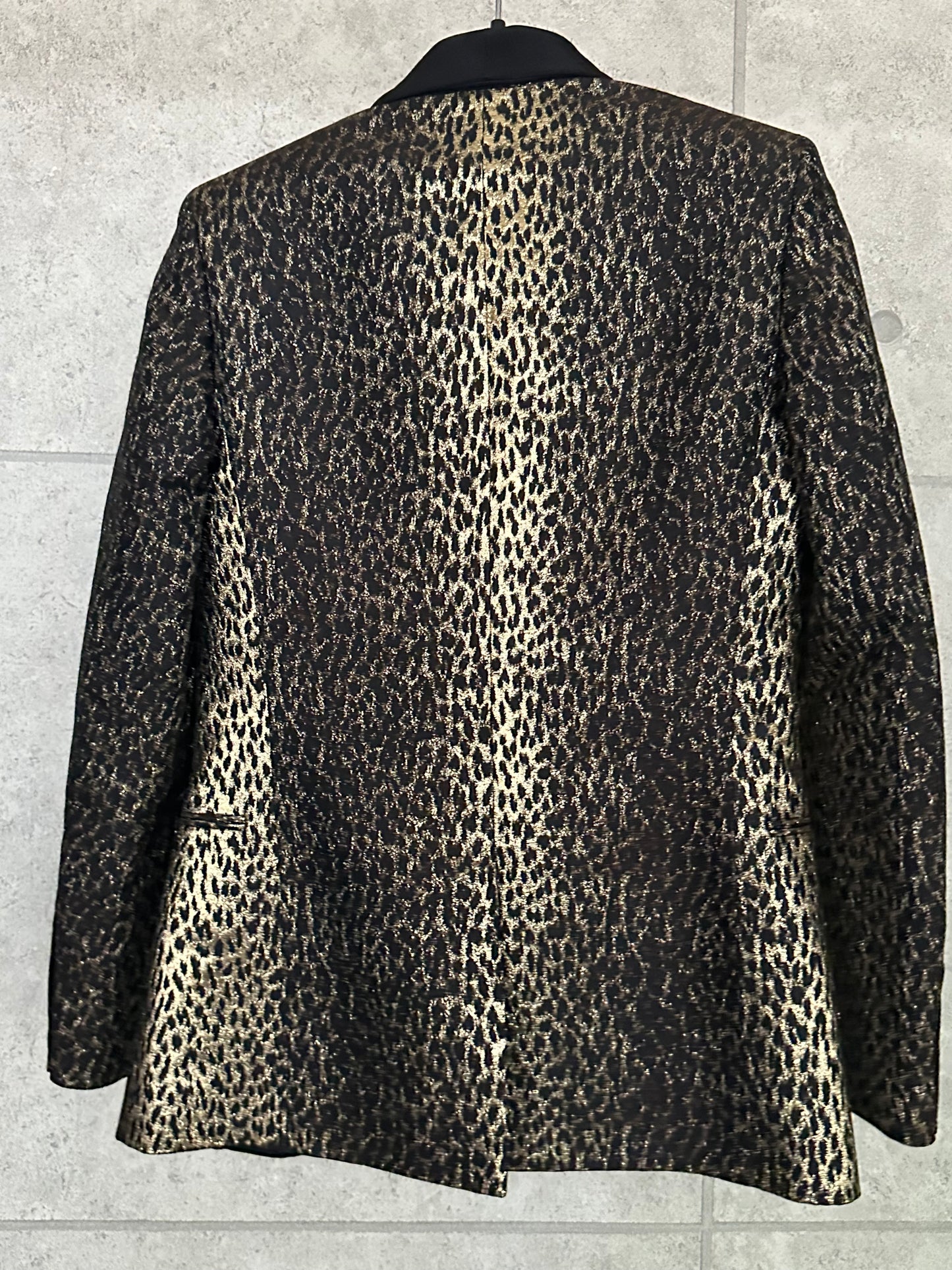 Saint laurent Paris 14aw leopard jacket