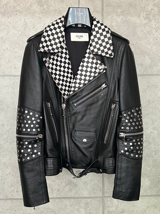 Celine 19aw Checkered Flagment Riders