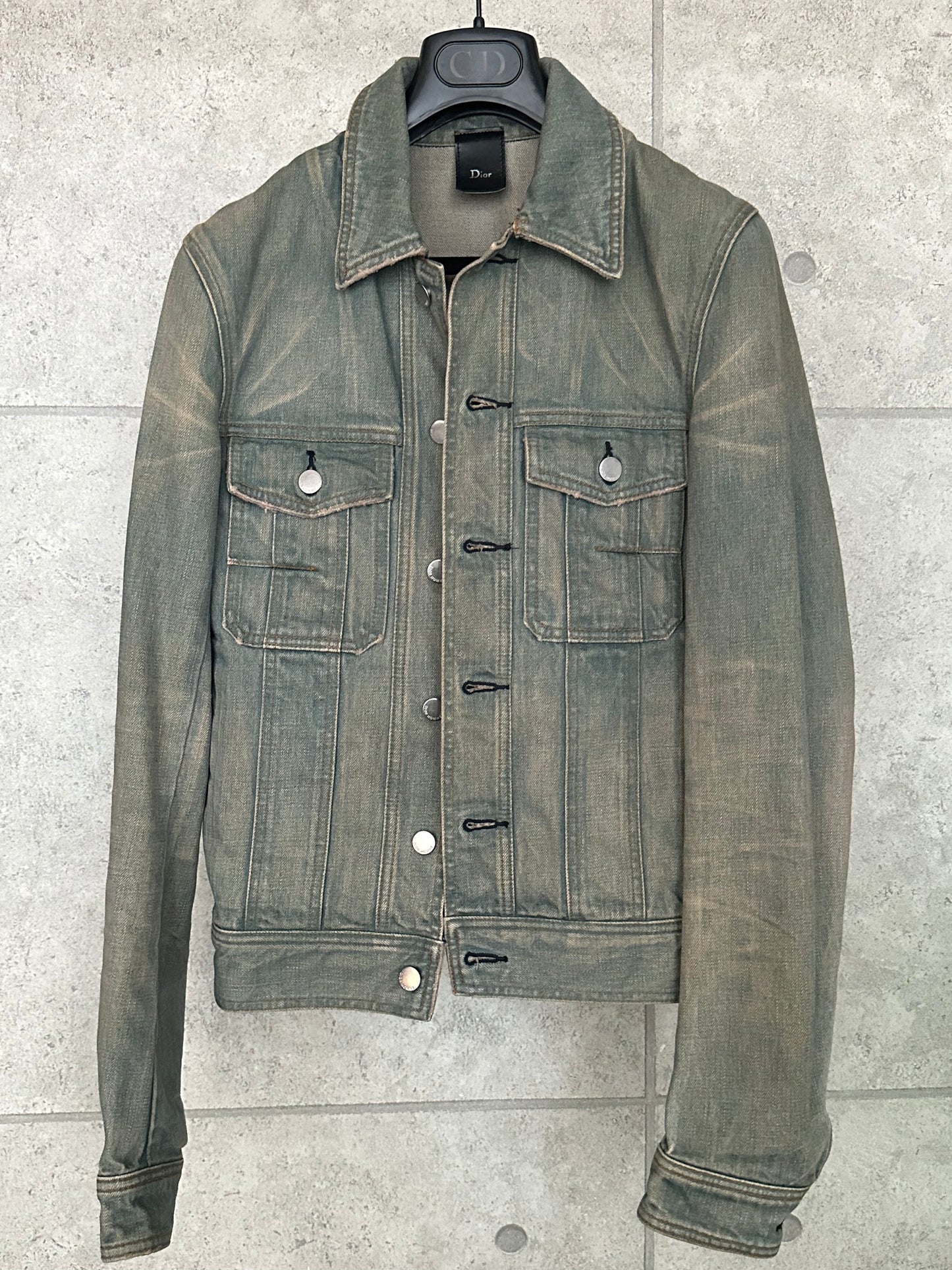 Dior homme 04ss iceblue denim Jacket
